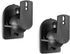 WALI Speaker Wall Ceiling Mounts, Bookshelf Speaker Wall Mount Brackets, Hold up to 7.7 lbs (SWM202), Black
