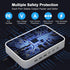MSTJRY 90W 6-Port USB C Fast Charging Station - Multi PD Charger Station for iPhone, iPad, Tablet, Phone, Charging Dock