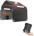 FlexSolar 10W Foldable Solar Chargers 5V USB Small Power Emergency Portable for Phones, Flashlights, Small Battery Packs