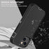 iPhone 13 Mini Case, Military Grade 3 in 1 Heavy Duty Shockproof/Dust Proof with 2Pcs Tempered Glass Protector