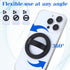 Hpmjz Magnetic Silicone Ring Grip Phone Holder Rotating Finger Loop Ring Grips Holder Soft Portable Magnetic Phones