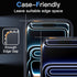 17 6.3" 2-Pack JETech Full Coverage Screen Protector for iPhone Pro, AR Anti-Reflective Coating, Black Edge Tempered
