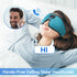 Sleep Headphones, 3D Bluetooth Sleep Mask, Washable with Ultra Thin Stereo Speakers, Microphone for Insomnia Travel