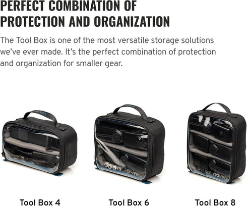 Tenba Tools Black Tool Box 8 (Model 636-649)