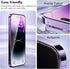 UNBREAKcable 3-Pack iPhone 14 Pro Max Screen Protector, 9H Hardness, Shatterproof, HD Clear, Case Friendly, Easy