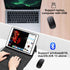 Wireless Bluetooth Mouse for iPad/MacBook Pro/Air/Laptop/PC, Rechargeable Silent Mouse Portable Slim for Surface
