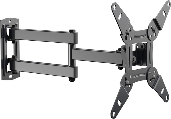 Full Motion TV Monitor Wall Mount Bracket for 13-42 Inch LED LCD Flat Curved Screen Monitors & TVs