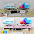 Desk Organizers and Accessories, Dual Monitor Stand Riser, Monitor Desk Shelf for Desktop Organization (Pink)
