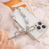 cioatu Cute Phone Wrist Strap Chic Beaded Cellphone Lanyard with Tether Tab Phone Charm Grip Strap for PhoneBag Purses