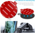 AZXYI 6 80mm(3.15 inches) PCS Windshield Mount Adhesives for Suction Cup Mount, Circle Double-Sided Sticker Pads