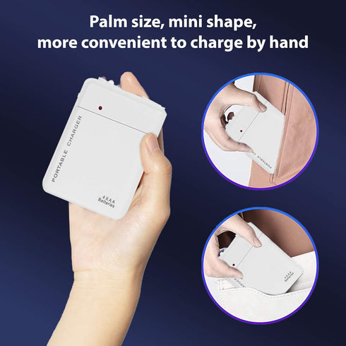 Success4Sport K6 16GB 4 Portable AA Battery Travel Charger Works for Lenovo Power and Emergency Re-Charger with LED
