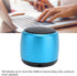 Zopsc Mini Speaker, Heavy Subwoofer Portable Wireless Mini Speaker, USB Rechargeable Mini BT 5.0 Speaker, for Travel, Dorm, Kitchen (Blue)