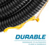 Nippon America Split Wire Loom Flex-Guard Tubing, 3/4" x 20 ft, Protective Cable Sleeves