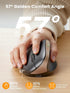 SABLUTE MAM3 4 Ergonomic Mouse, Bluetooth Mouse for Small/Medium Hands,Dual-Device Connectivity for Computer/Laptop