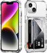 ACANDYA for iPhone 14 Case Wallet iPhone 13 Case Clear with Credit Card