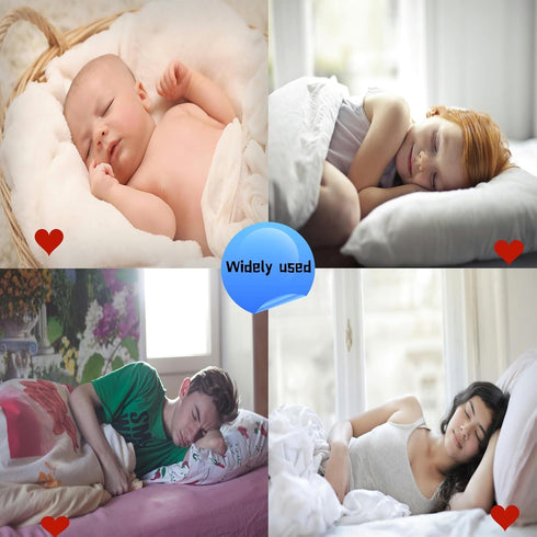 Under Pillow Bluetooth Speaker, Mini Bone Conduction Speaker, Sleep Headphones with Display, Timer for Insomniacs
