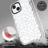 MOSNOVO iPhone 13 Case - Clear TPU Bumper with Buffertech 6.6ft Military-Grade Drop Protection - White Leopard
