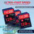 THE CEO 90MB/s 10 128GB Memory Card Ultra SDHC UHS-I High-Speed & Reliable Camera Card - Class for Fast Read/Write