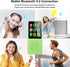 imkavery 128GB MP3 5.2, Player with Bluetooth Portable Green Music Player for Kids with Built-in HD Speaker, FM Radio