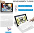KENKE iPad 6/5th Generation Case with Keyboard, 9.7 Inch Detachable Wireless Bluetooth Case (Gray)