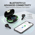 BSWLMDD 5.3, 20-Hour Wireless Bluetooth Earbuds, Bluetooth Battery Life, Hi-Fi Stereo Sound, LED Digital Display