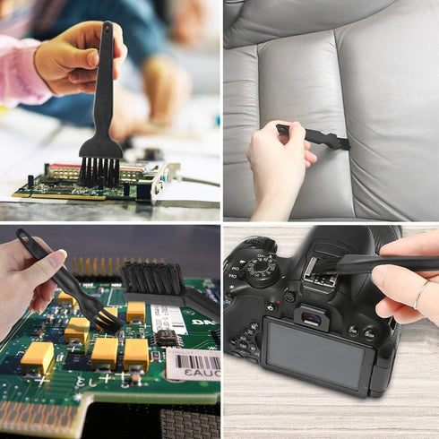 9 in 1 Anti Static Brushes Small Cleaning Kit, Multi-Purpose Nylon Brush for Keyboard, PC Motherboards, Camera, Phone,