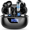 Wireless Earbuds Bluetooth 5.3 Headphones, 48H Stereo Earphones in Ear with 4 ENC Mic for Clear Calls, Noise Cancelling