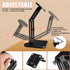 YUEFIELI 12-17All Magnetic Phone Stand for Desk, Heightened & Adjustable & Foldable Metal Magnetic Phone Holder Stand