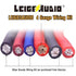4 Gauge Amp Wiring Kit, True 4 AWG Amplifier Installation Wiring Kit, Car Subwoofer Wiring Kit Helps You Make