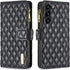 Asuwish Wallet Case for Samsung Galaxy S23 Plus 5G - Leather Flip, Tempered Glass Protector, Credit Card Holder, Black.