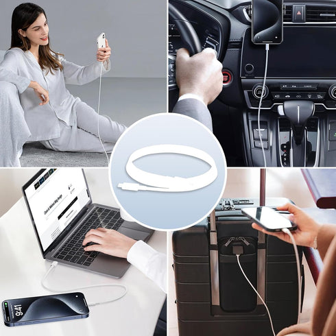 USB C to USB C Cable for iPad Pro, iPad Air, MacBook, Charger Cable for iPhone 15 Pro Max Plus