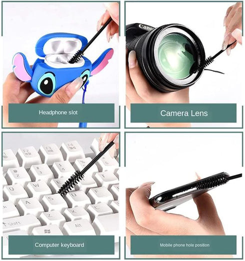108pcs Cleaning Kits for iPhone, Airpod Cleaner Kit, Phone Jack Charger Port Hole Plug, Speaker Cleaner Tool