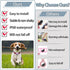 Waterproof Airtag Dog Collar Holder, Silicone Case for Apple AirTag, Anti-Lost Holder for Pet GPS Tracker