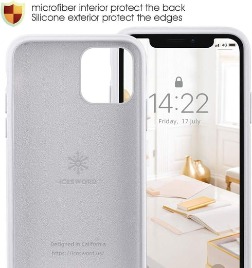 IceSword Clear Compatible with iPhone 17 Pro Max Case, Magnetic, Slim Thin Translucent Matte Shockproof