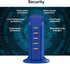 USB Charging Station Upoy, 6 Ports Charging Blocks, USB Power Hub with C Port, Multi Charger 40W for Electronics