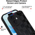 OOK 17 6.3inch Compatible with iPhone Silicone Phone Case with Strap, Trendy Checkerboard Pattern for Women Girls