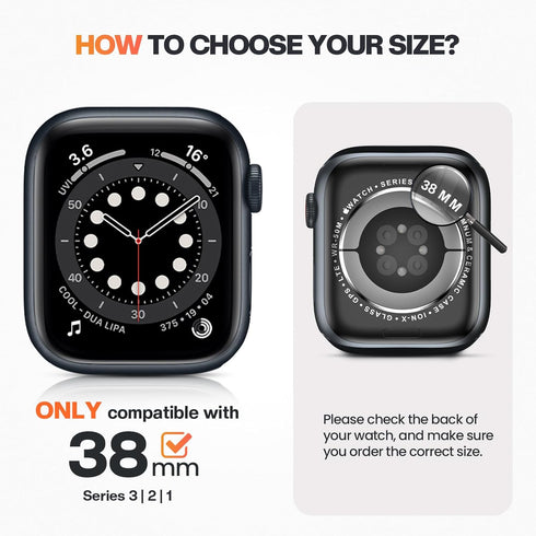 Goton 4-Pack Bling Bumper for Apple Watch Series 3 2 1, 38mm Case, Women Glitter Diamond Protector Cover