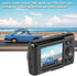Small Digital Camera 16MP, Compact Digital Camera with 2.4in Large Screen, Portable for Travel Use (Black)