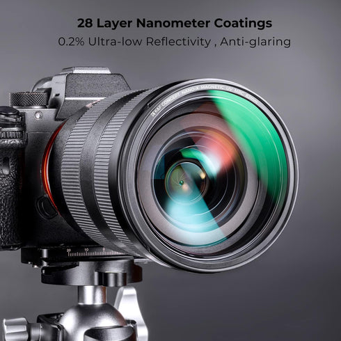 K&F Concept 62mm Magnetic MC UV Lens Protection Filter, Waterproof/Scratch Resistant Ultra-Slim UV Filter for Camera