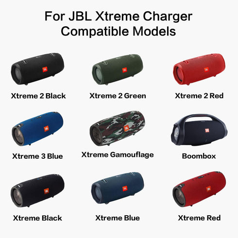 Replacement 19V 65W Charger for JBL Xtreme 2 - for JBL Xtreme Portable Wireless Bluetooth Speakers, Black, Blue, Red