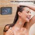 Waterproof Shower Phone Holder, Wall Mounted 360° Rotation, Anti-Fog HD Touch Screen Case for 4" to 7" Cell Phones in