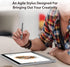 j5create USI Stylus Pen for Chromebook, Certified with 4096 Levels Pressure, Durable Aluminum Enclosure