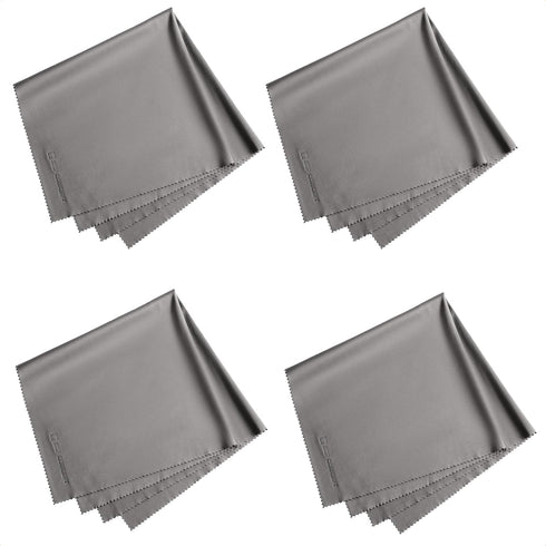 K&F CONCEPT 4 Pack 16''x16'' Extra Large Microfiber Cleaning Cloths, Oversized Microfiber Cloths for