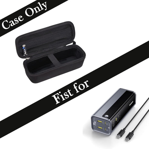 worfty 20800mAh 145W 4 Case for Baseus Laptop Power Bank, Portable Charger with Ports - Travel Protective Carrying