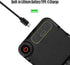 Mini IR Night Vision Light for Video Camera, Built-in Rechargeable Battery with 3 Cold Shoe Mounts