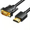 HDMI to VGA Cable 6FT, Uni-Directional HDMI to VGA Adapter Cable 1080P@60Hz