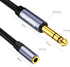 tisino 3.5mm to 1/4 Headphone Jack Adapter Cable, 10 Feet for Headphones, Amplifiers, and Home Theater.