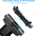 Cell Phone Running Armband - 360° Rotatable Detachable Arm Band for iPhone 16 15 14 13 12 Pro Max Plus, Samsung Galaxy