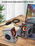OROW 12W Computer Speaker with Volume Control, USB Powered, Dual Diaphragm for PC/Laptop/iMac