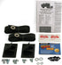 QuakeHOLD! 70" Flat Screen T Safety Straps, Black, 1 Pack, Nylon Anti-Tip Adhesive Straps for TVs and Furniture